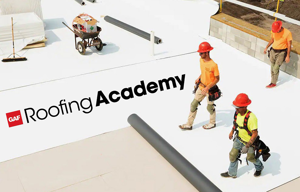 GAF Roofing Academy and Tecta to provide free commercial roofing installation training